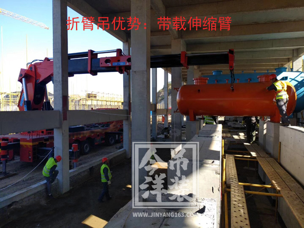 折臂吊：狹窄、低矮空間吊裝